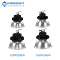 High efficiency industrial warehouse  dimmable 100W UFO led high bay light with 5 years warranty